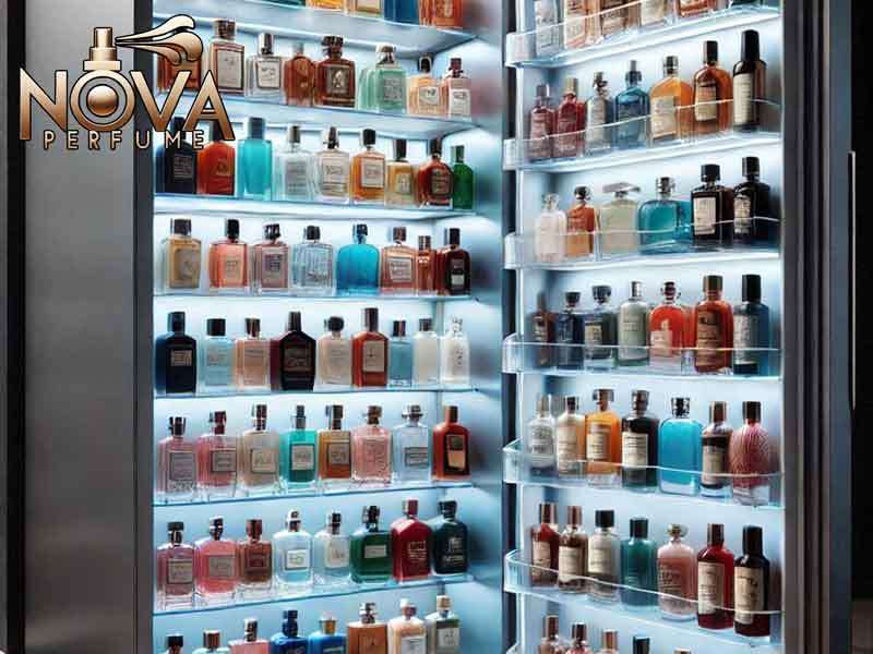 گذاشتن عطر در فریزر