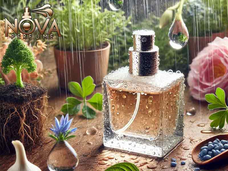 عطر با خاک نم خورده