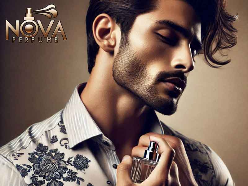 عطر زدن به گردن